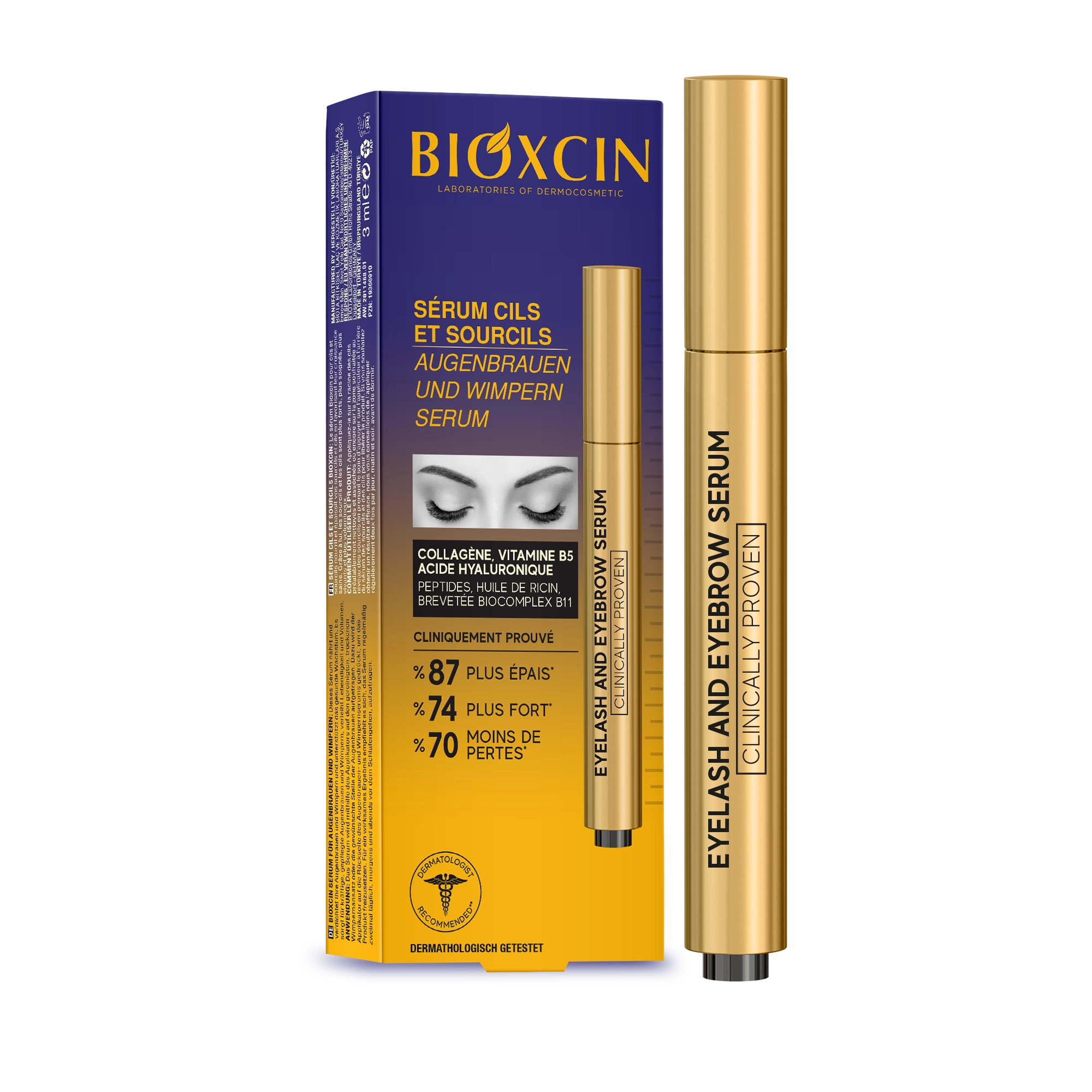 Bryn og vippe serum