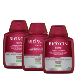 3 x Shampoo mod hårtab